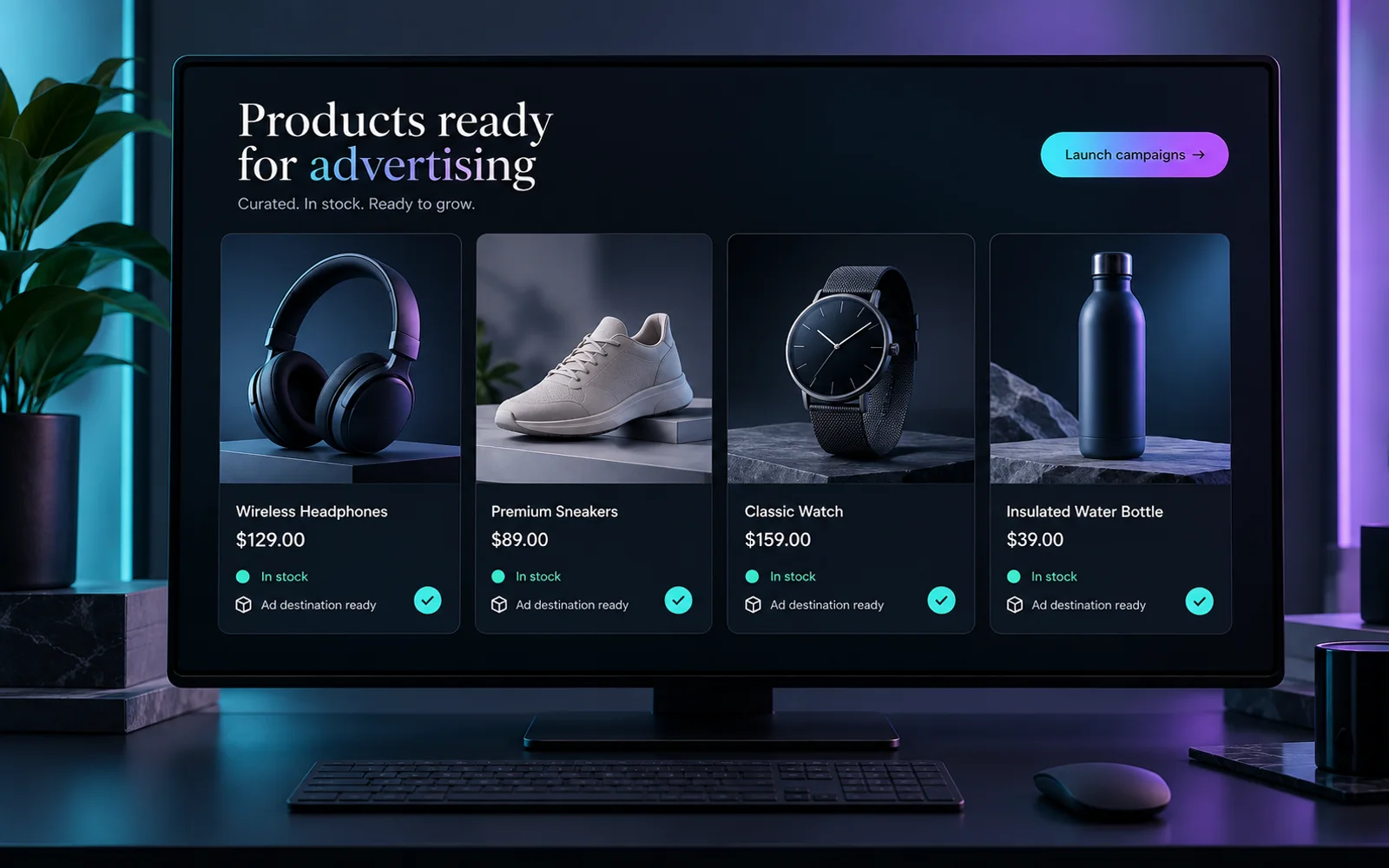 Product Feed แสดงสินค้า ราคา สต็อก และปลายทางที่พร้อมยิงโฆษณา