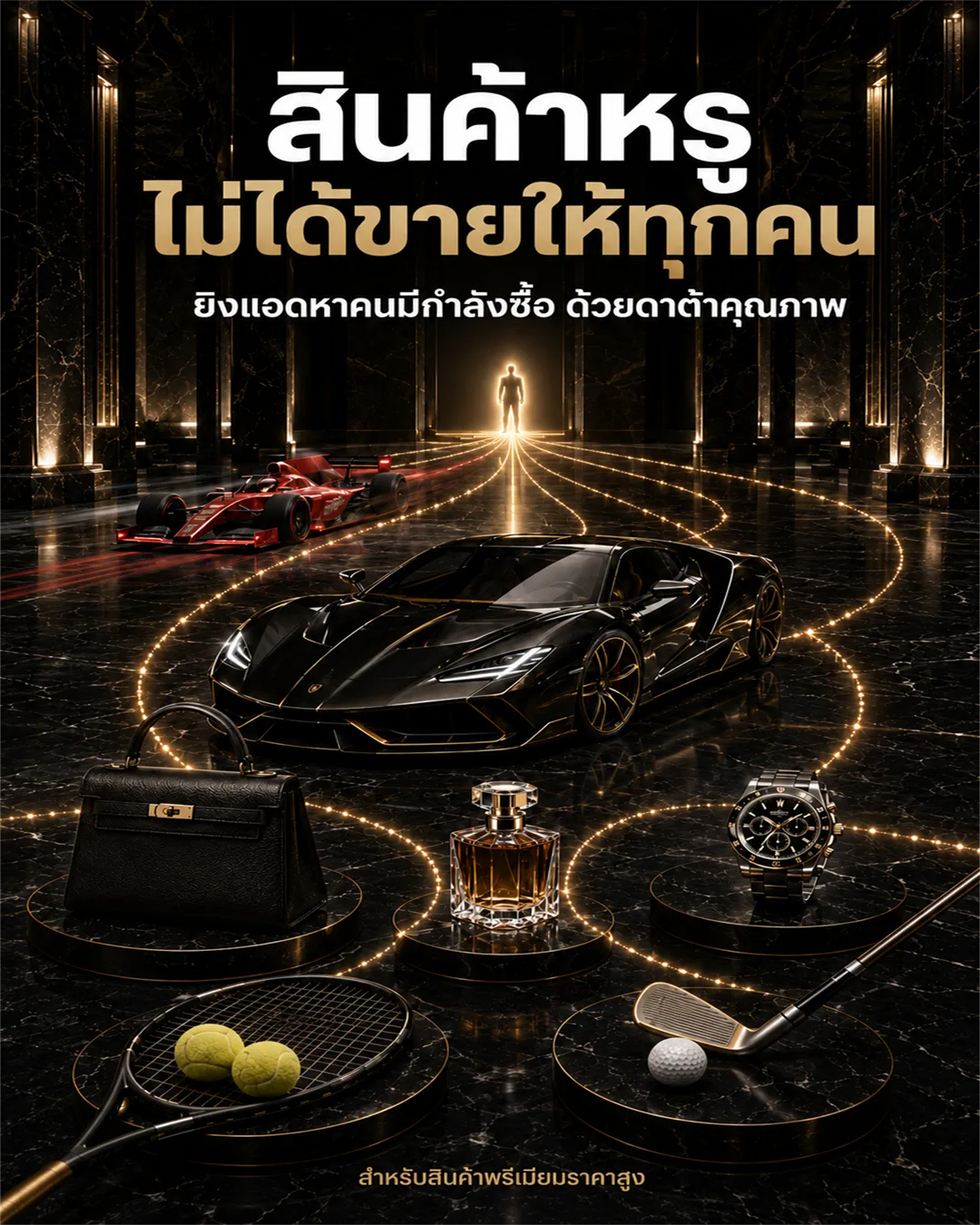 สินค้าหรูไม่ได้ขายให้ทุกคน — ยิงแอดหาคนมีกำลังซื้อ ด้วยดาต้าคุณภาพ