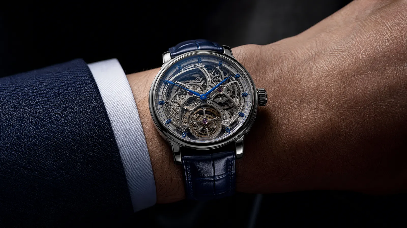 On the wrist
